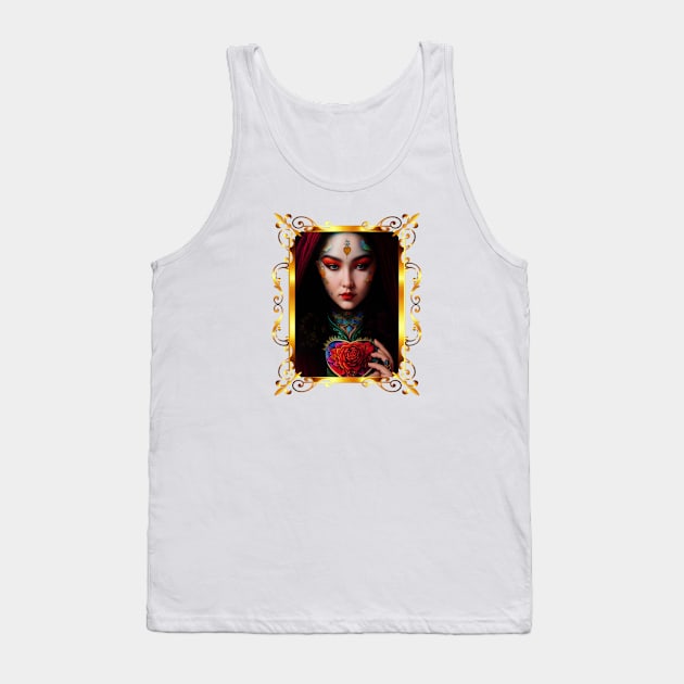 Another Interpretation of Mary Magdalene Tank Top by Mazzlo Shop